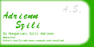 adrienn szili business card